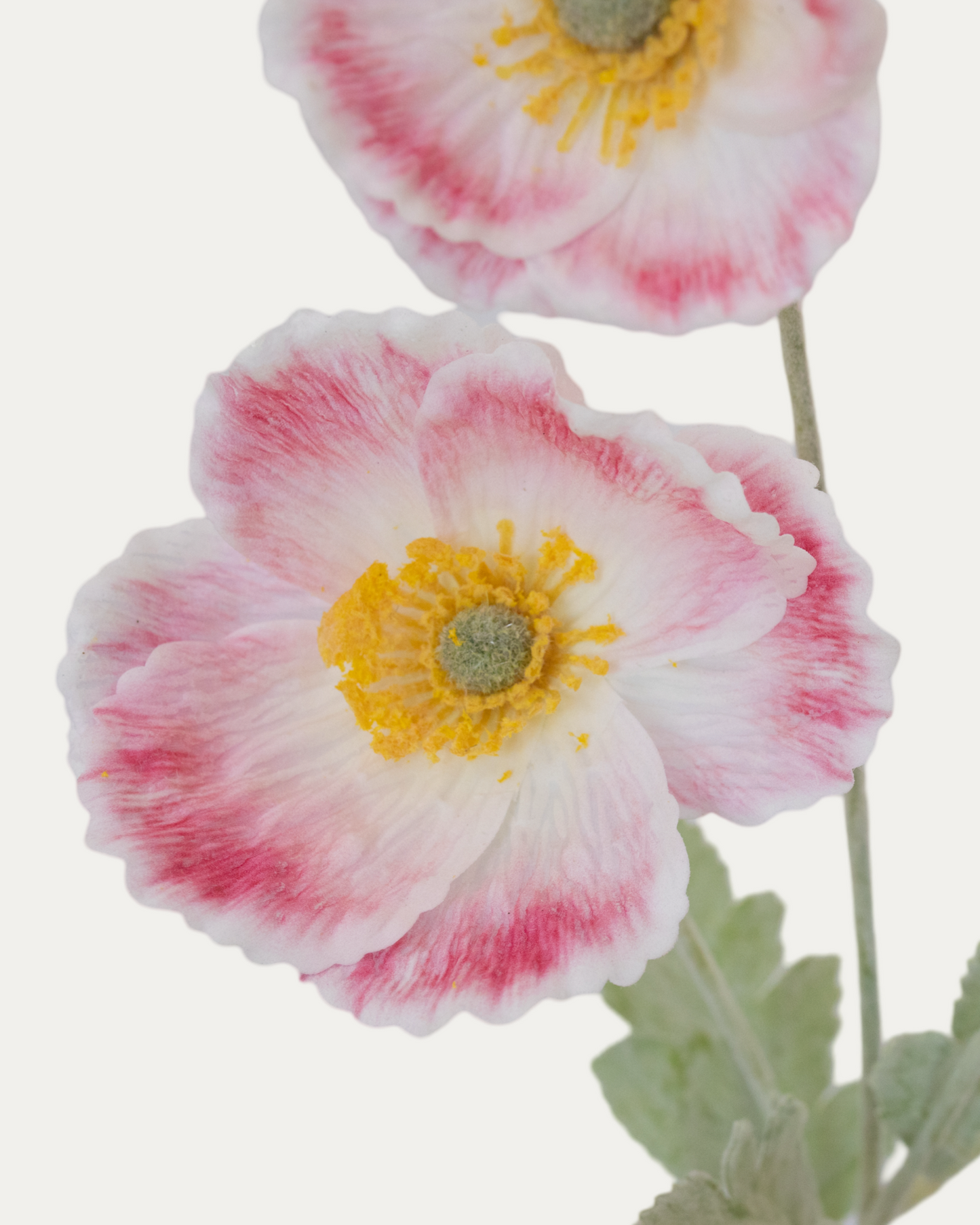 Pink Shirley Poppy-Artificial Real Touch Flower