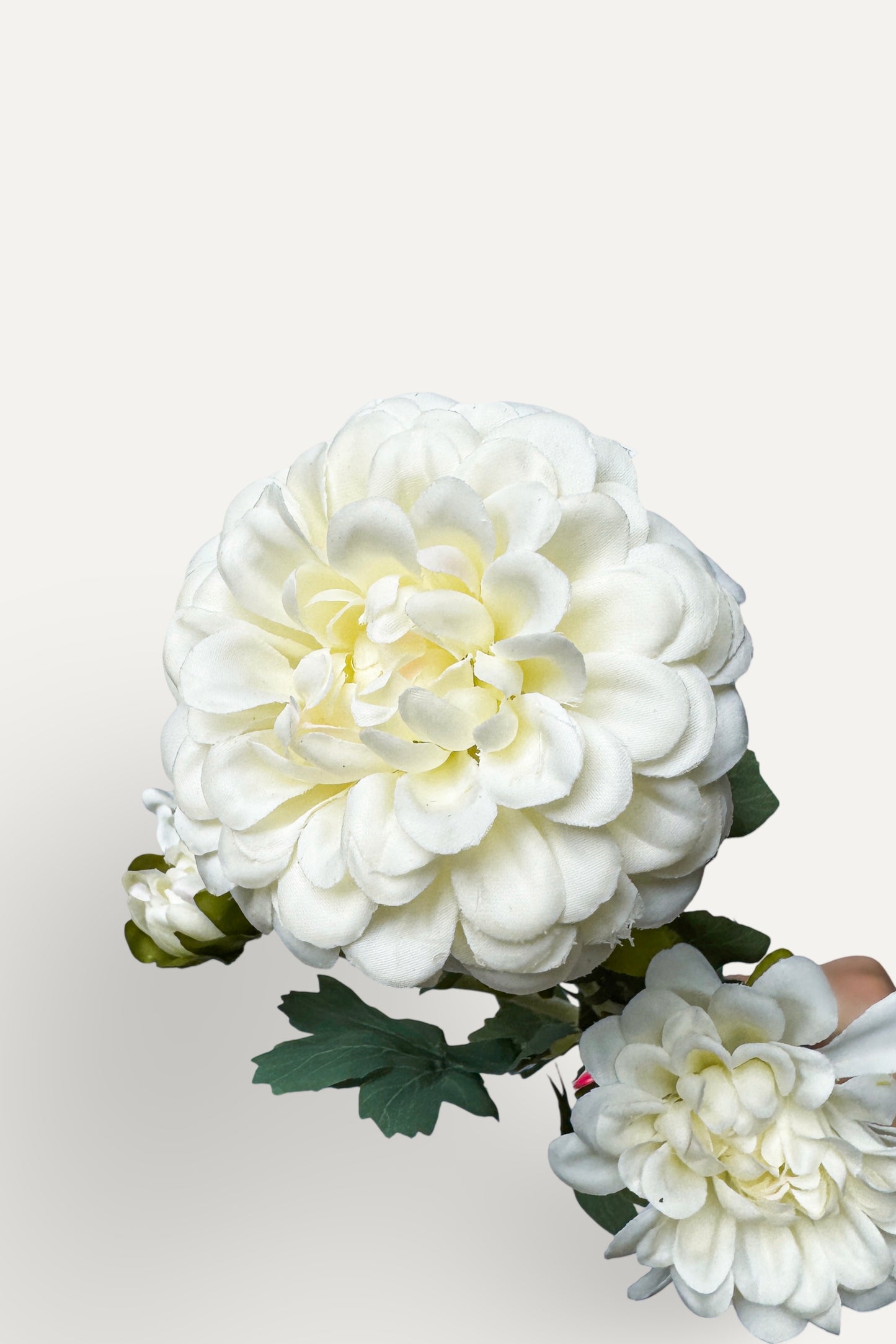 White Dahlia – Artificial Real Touch