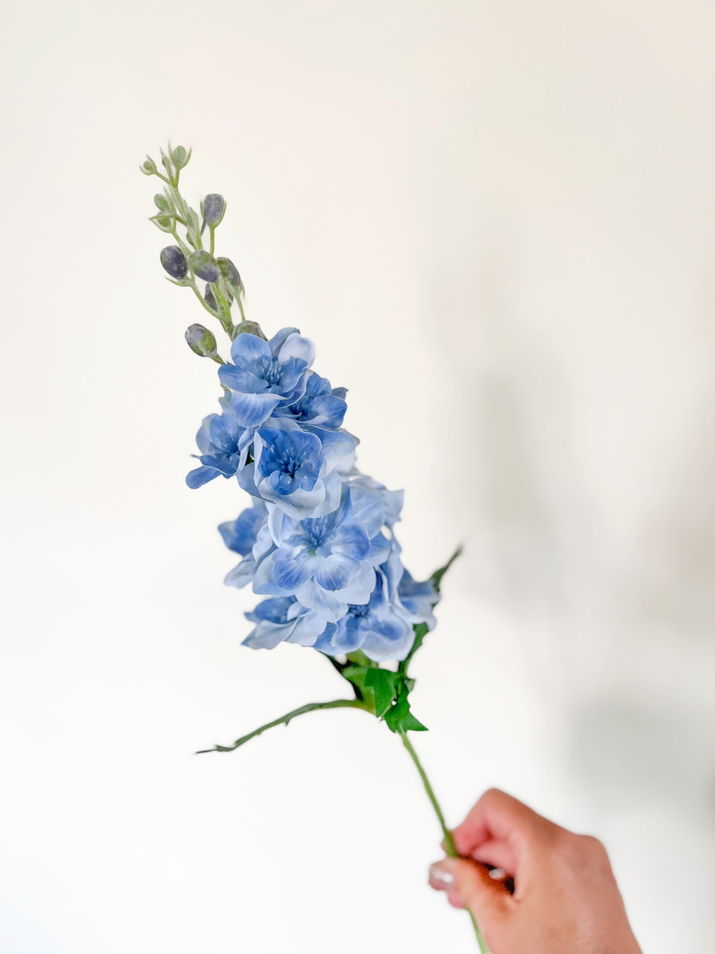 Blue Delphinium -Artificial Real Touch