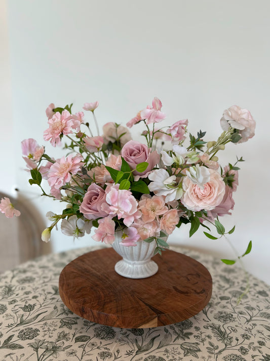 Peach Delphinium -Artificial Real Touch