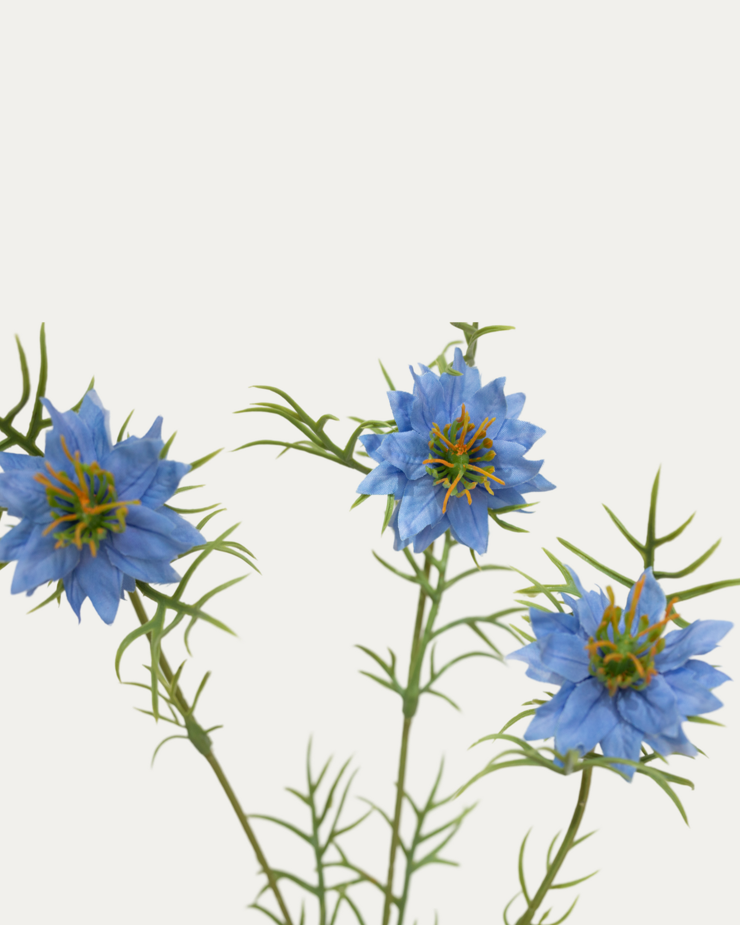 Blue Nigella -Artificial Real Touch Flower