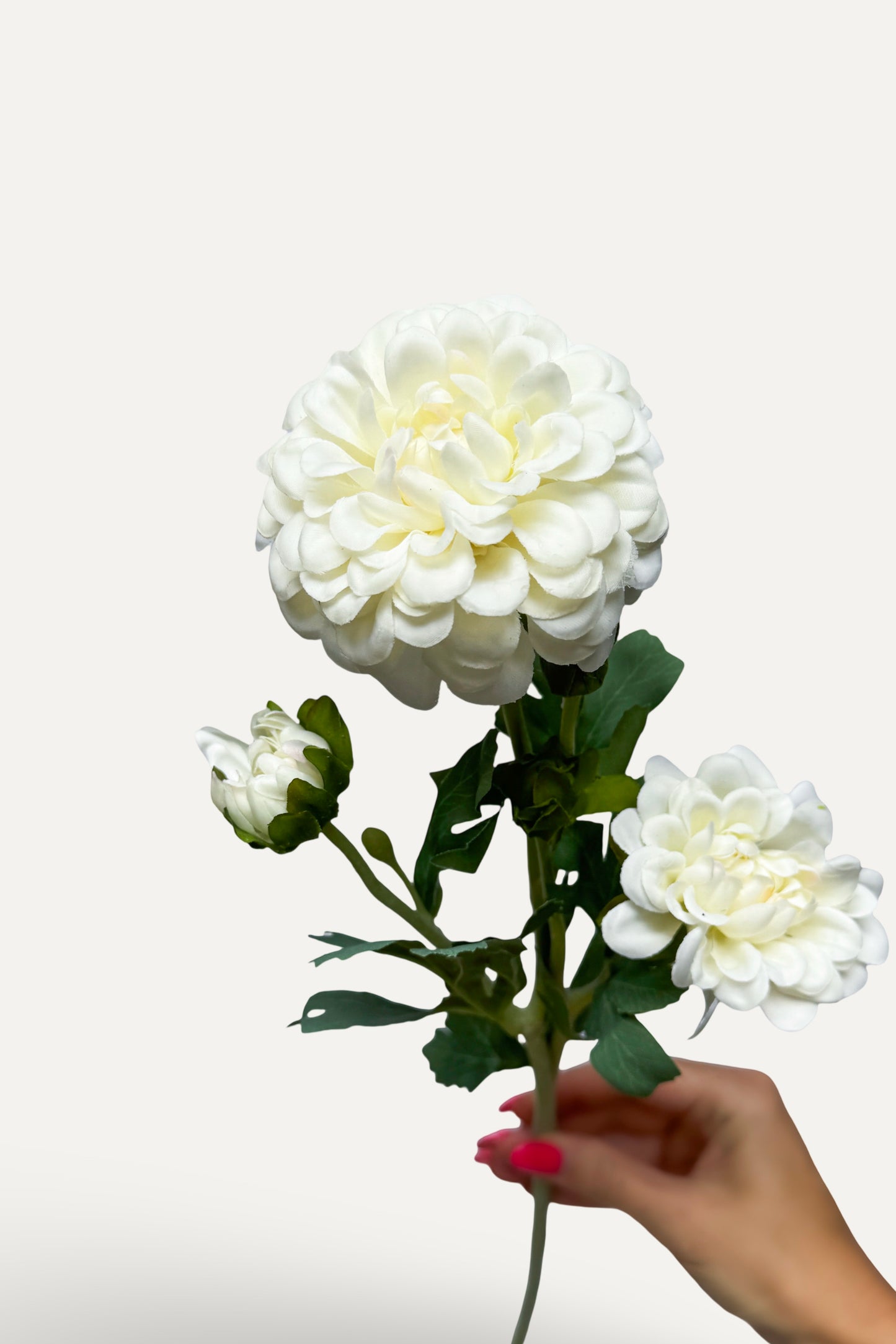White Dahlia – Artificial Real Touch