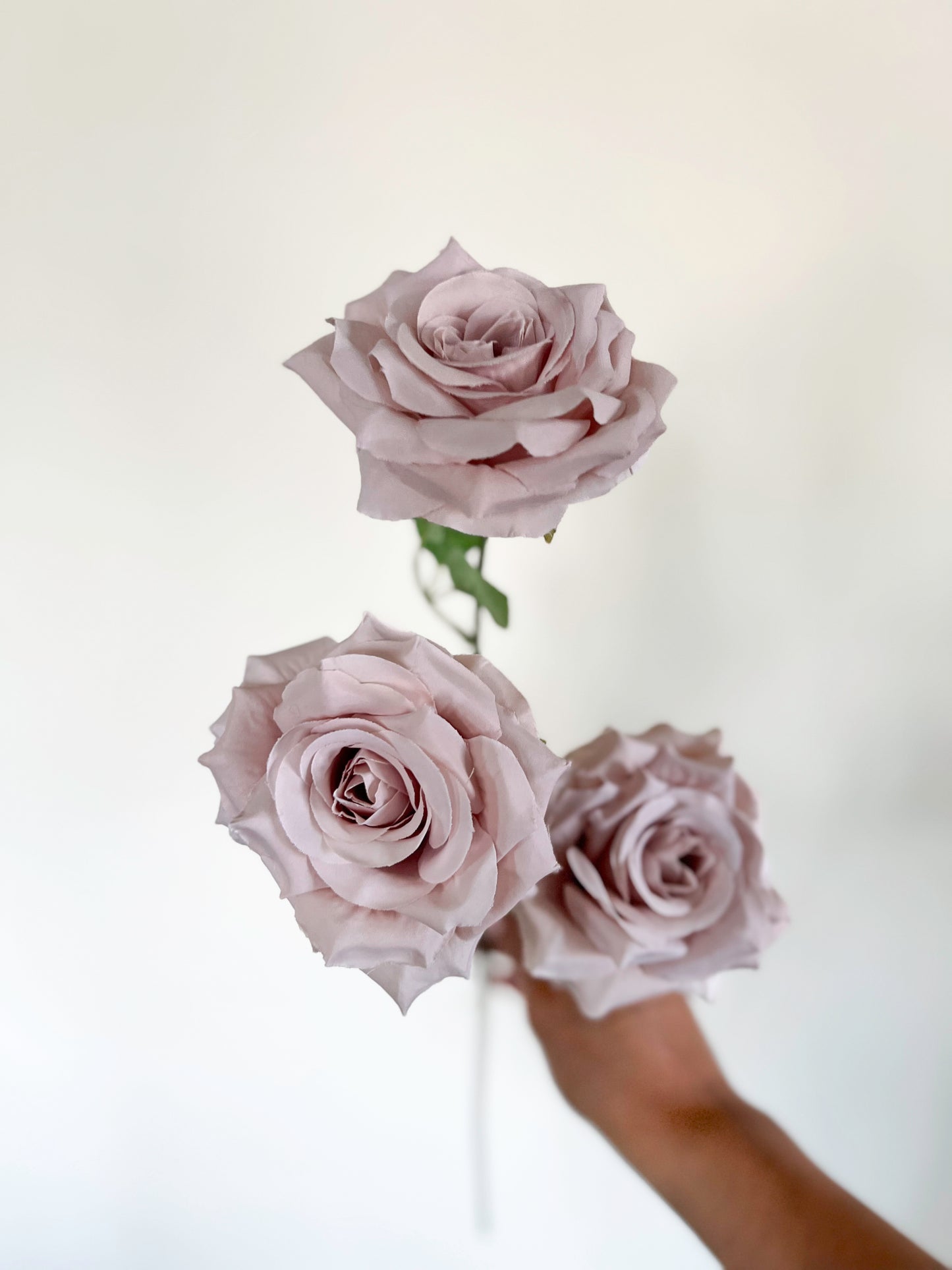 Sandy Rose -Artificial Silk Flower