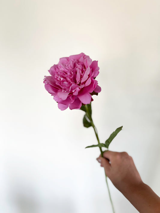 Emma Klehm Peony-Artificial Real Touch Flower