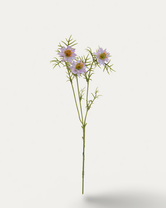Lavender Nigella -Artificial Real Touch Flower