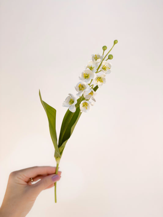 Lily Of The Valley Stem -Artificial Silk