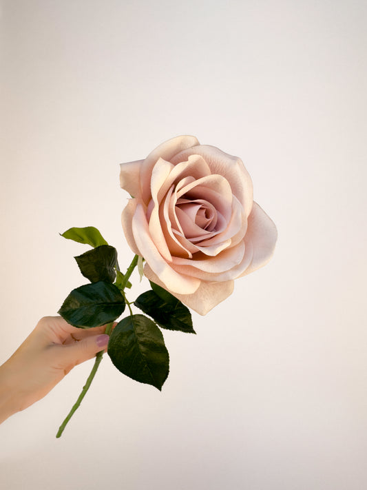 Quicksand Rose -Artificial Real Touch