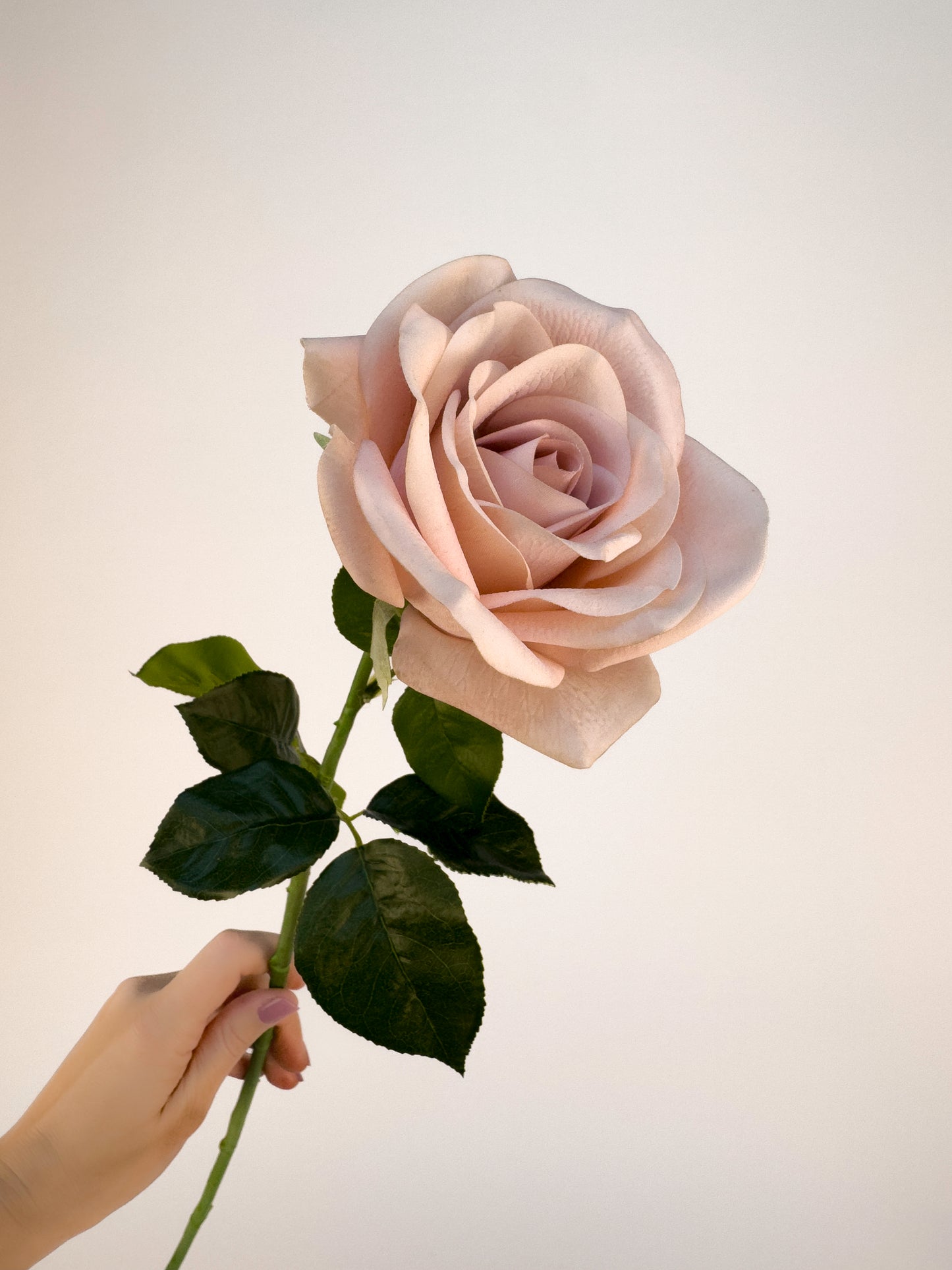 Quicksand Rose -Artificial Real Touch