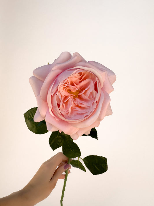 Mayras Bridal Pink Rose -Artificial Real Touch