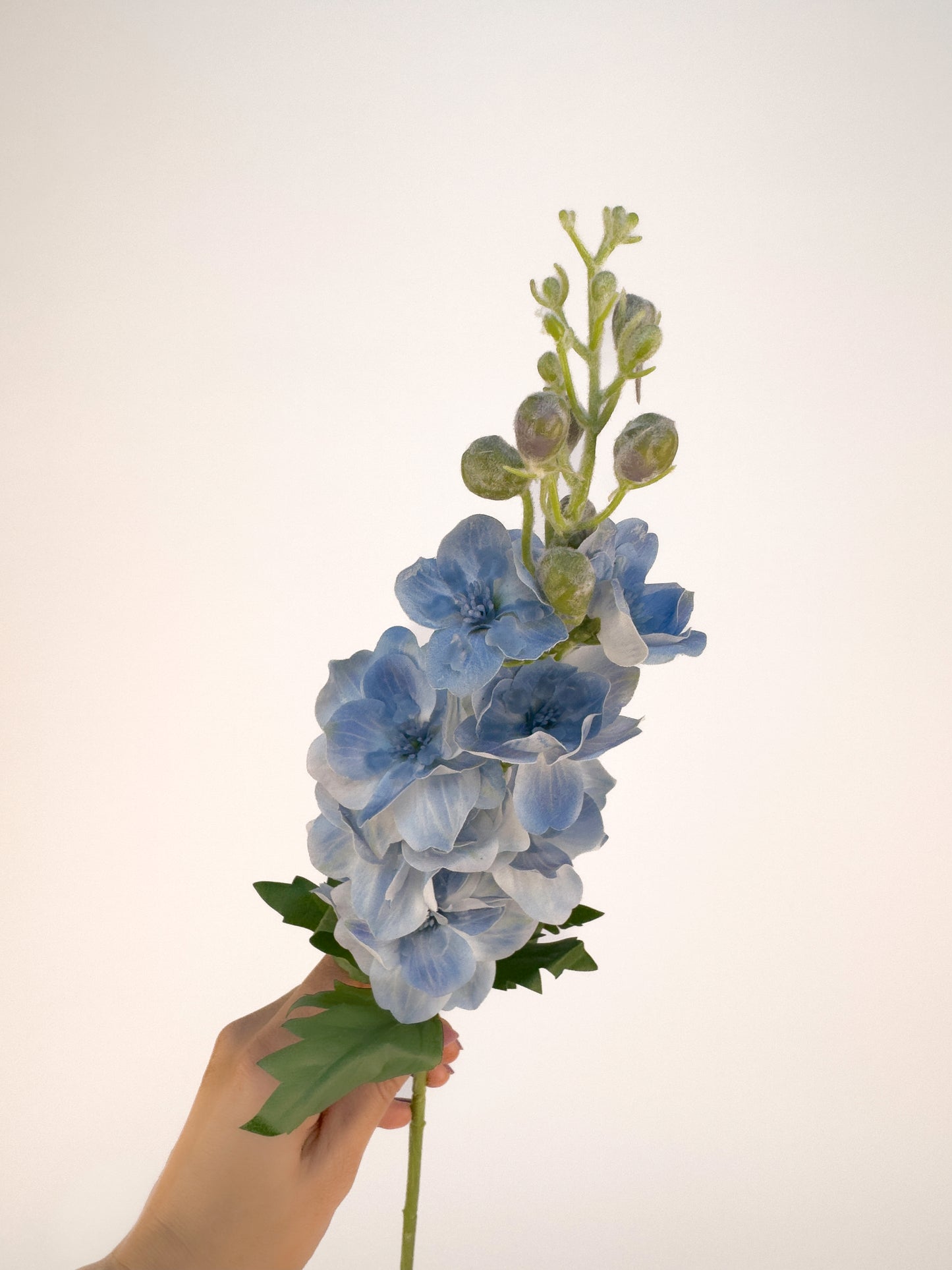 Blue Delphinium -Artificial Real Touch